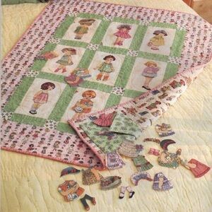 Fons & Porter Paper Dolls Quilt DIY Kit + Instructions (Jan/Feb 2009 Issue)